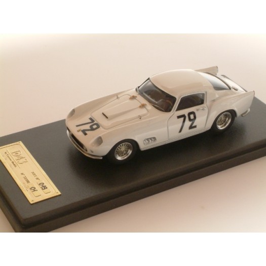 Ferrari 250 GT TDF # 72 3 Heures D’Auvergne 1958 Mairesse 0969GT - Standard Built 1:43